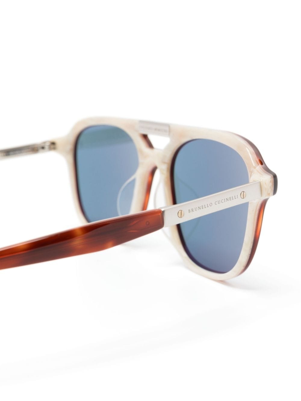 tortoiseshell wayfarer-frame sunglasses - 3