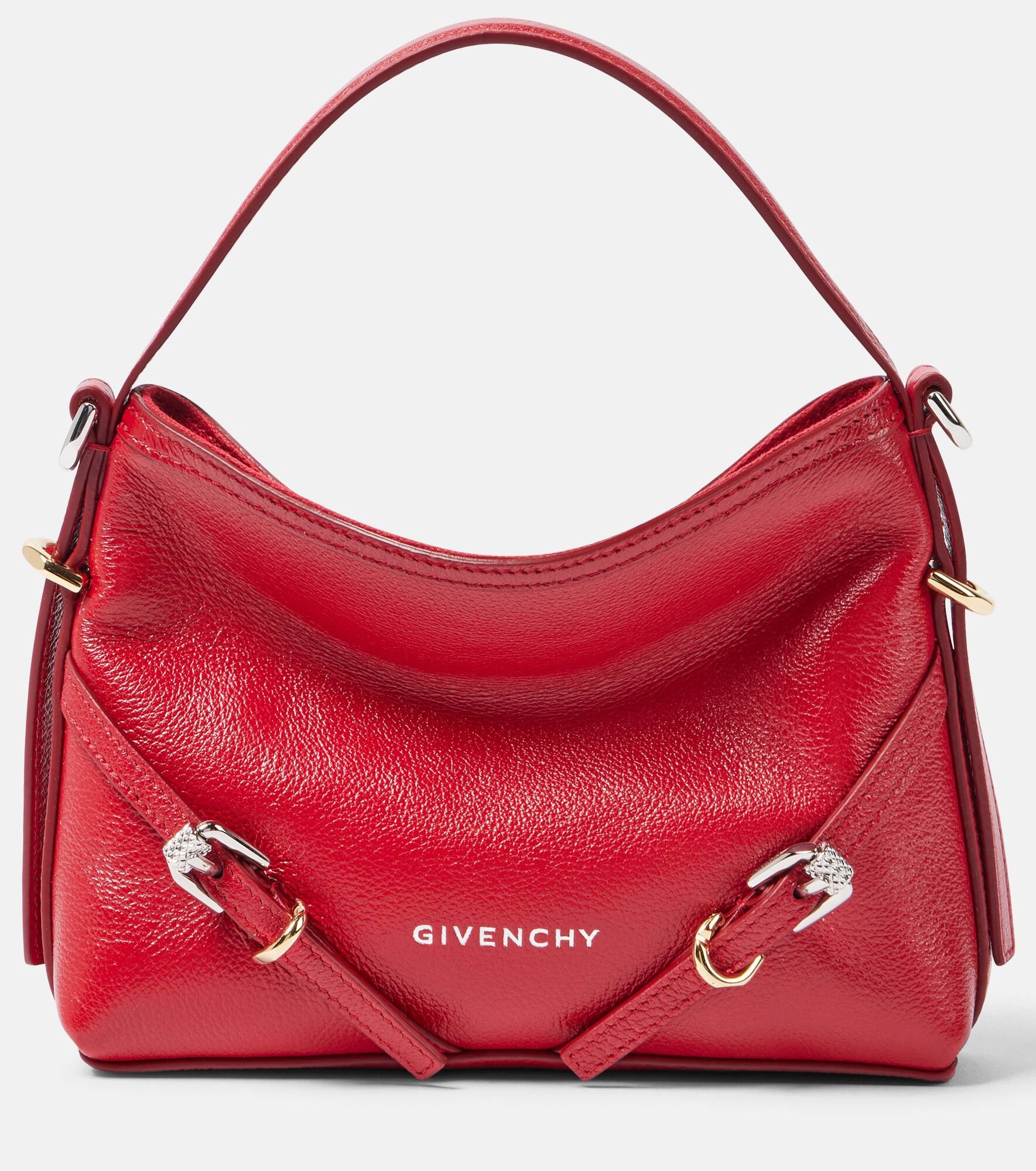 Givenchy Voyou Nano leather shoulder bag | mytheresa
