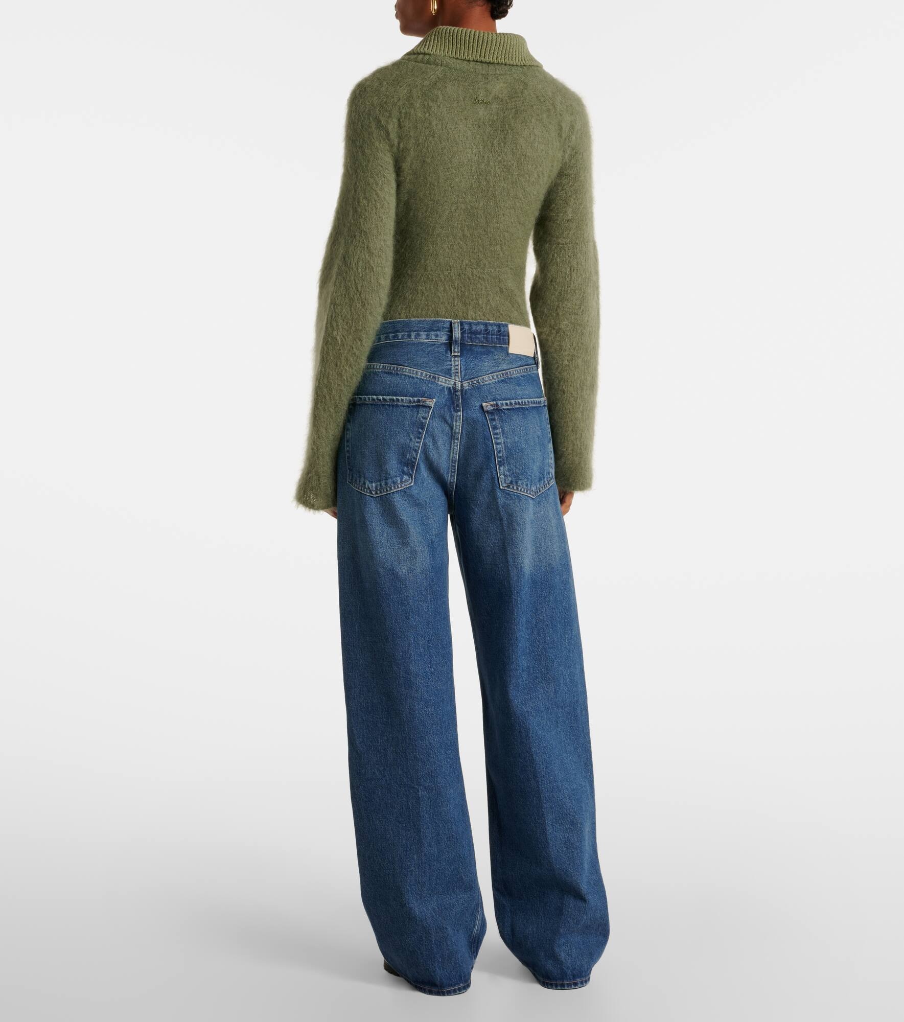 Ayla high-rise wide-leg jeans - 3