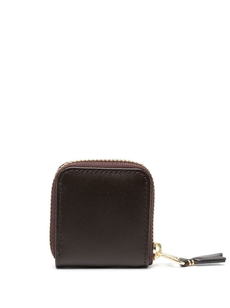 Comme Des Garçons zipped leather wallet outlook