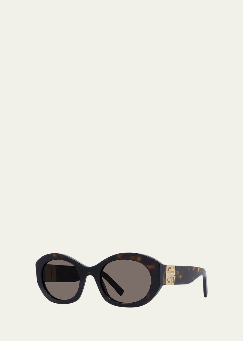 Givenchy Tortoise Acetate 4G Sunglasses outlook