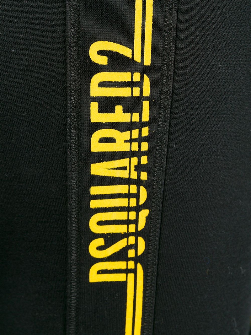 contrasting logo track pants 6