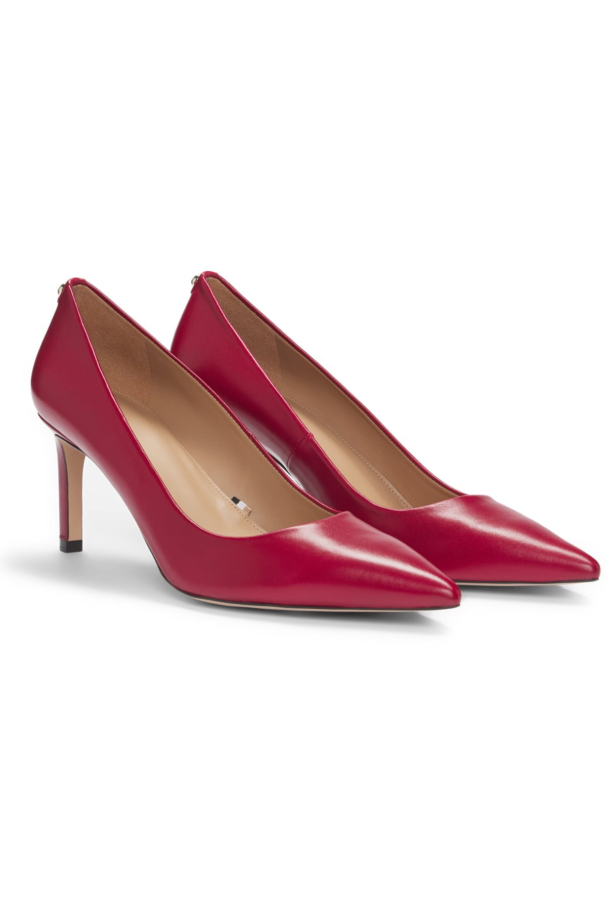HEELED PUMPS IN NAPPA LEATHER - 2