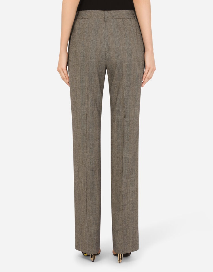 Check wool pants - 2