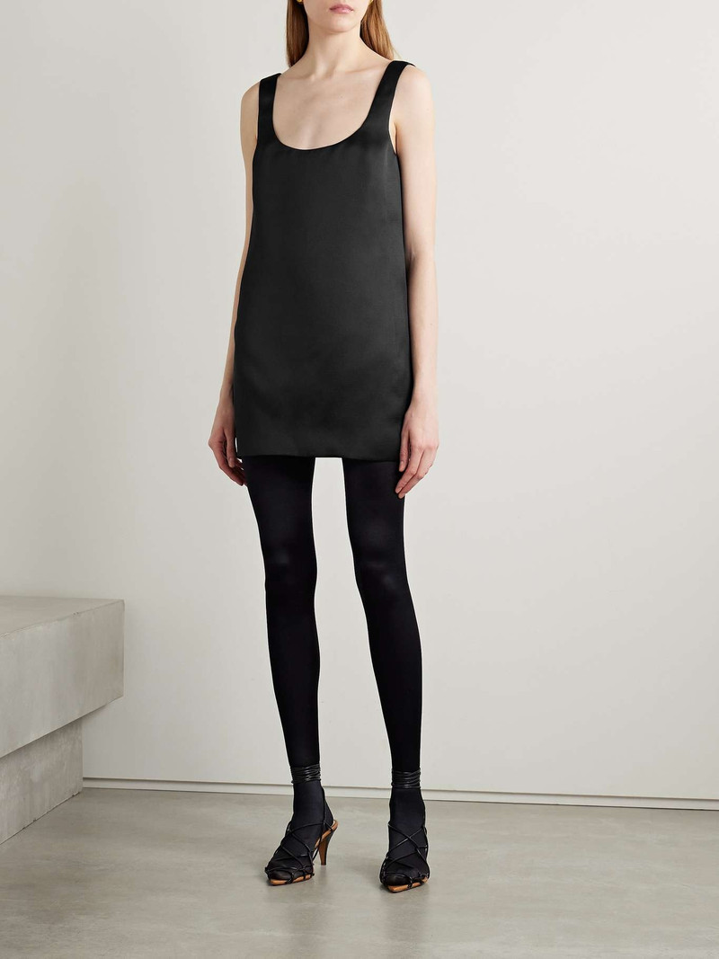 KHAITE Pranta open-back silk-gazar mini dress outlook