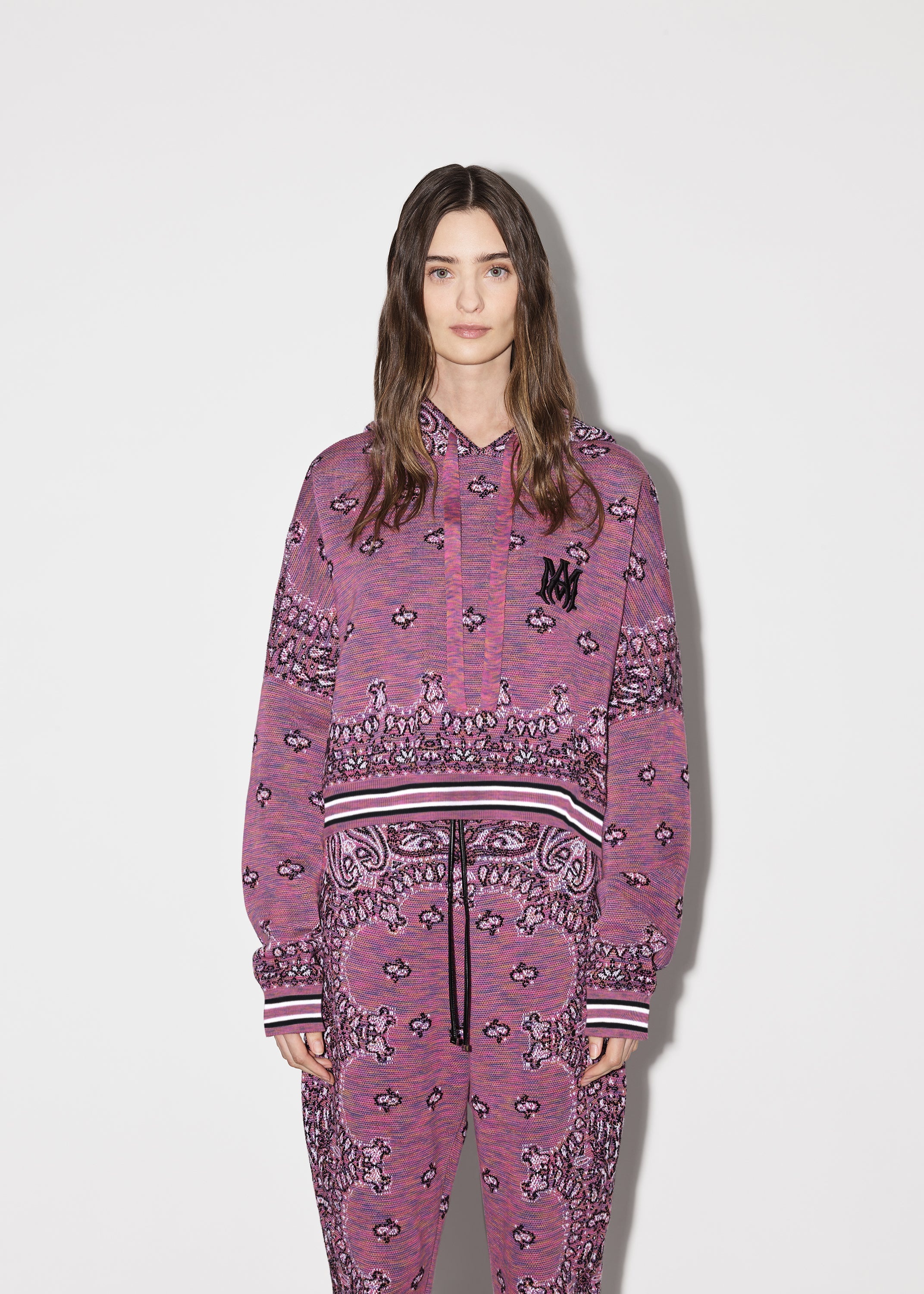 SPACE DYE BANDANA HOODIE - 3
