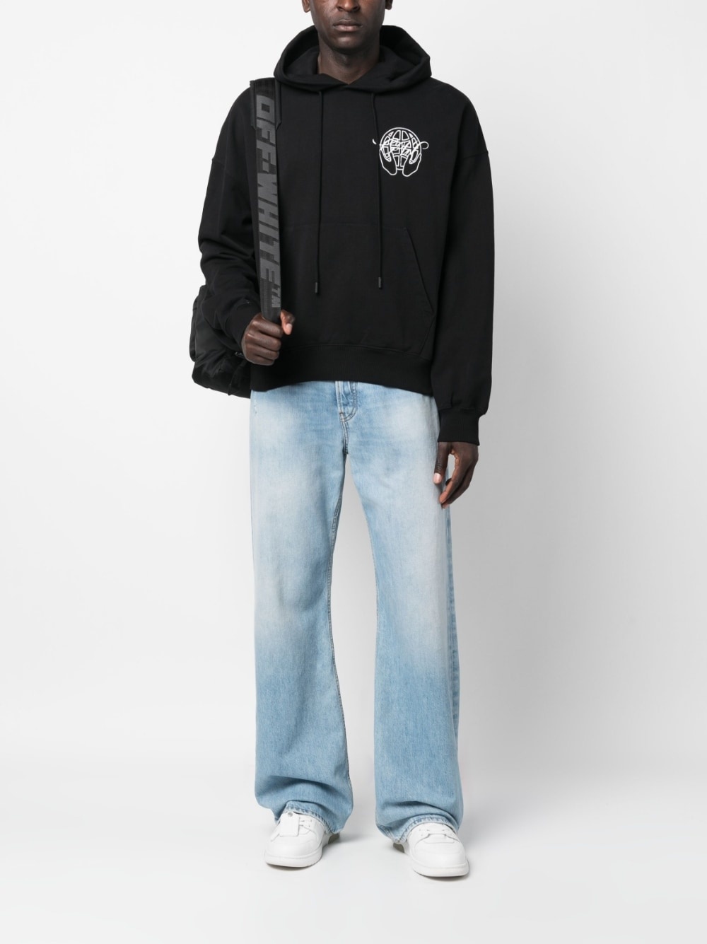 Arrows long-sleeve hoodie - 2