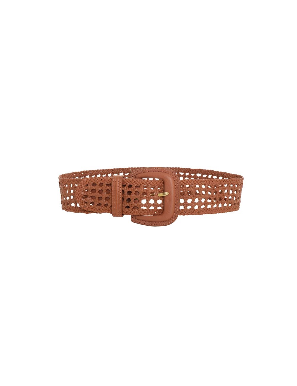 BRAIDED LEATHER BELT - 1