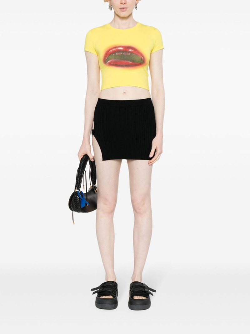 MISBHV knitted mini skirt outlook