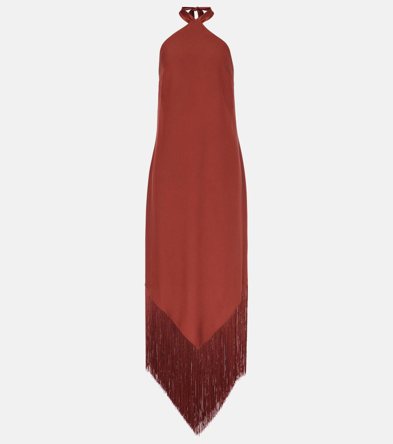 Nina crêpe cady maxi dress - 1