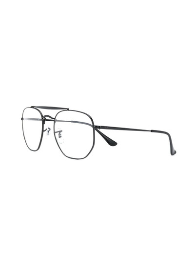 Ray-Ban top bar round glasses outlook