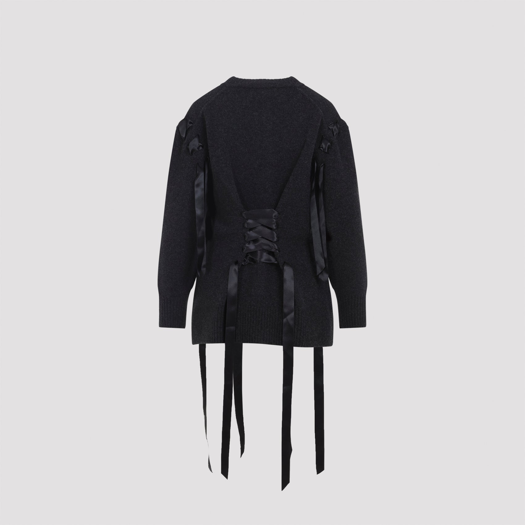 Simone Rocha Sculpted Ribbon Corset Cardigan Women - 2