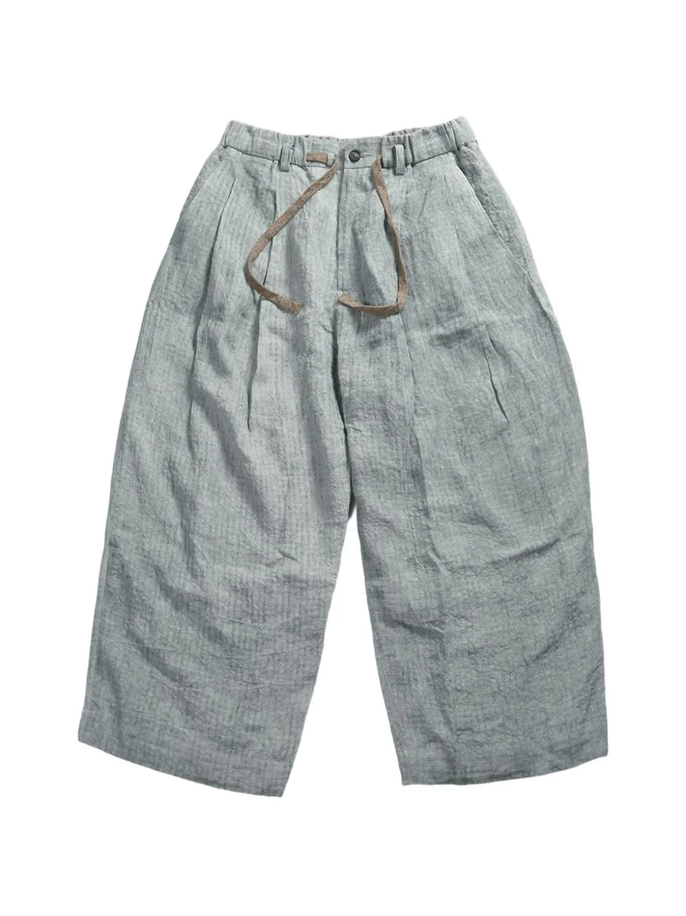 drawstring trousers - 1