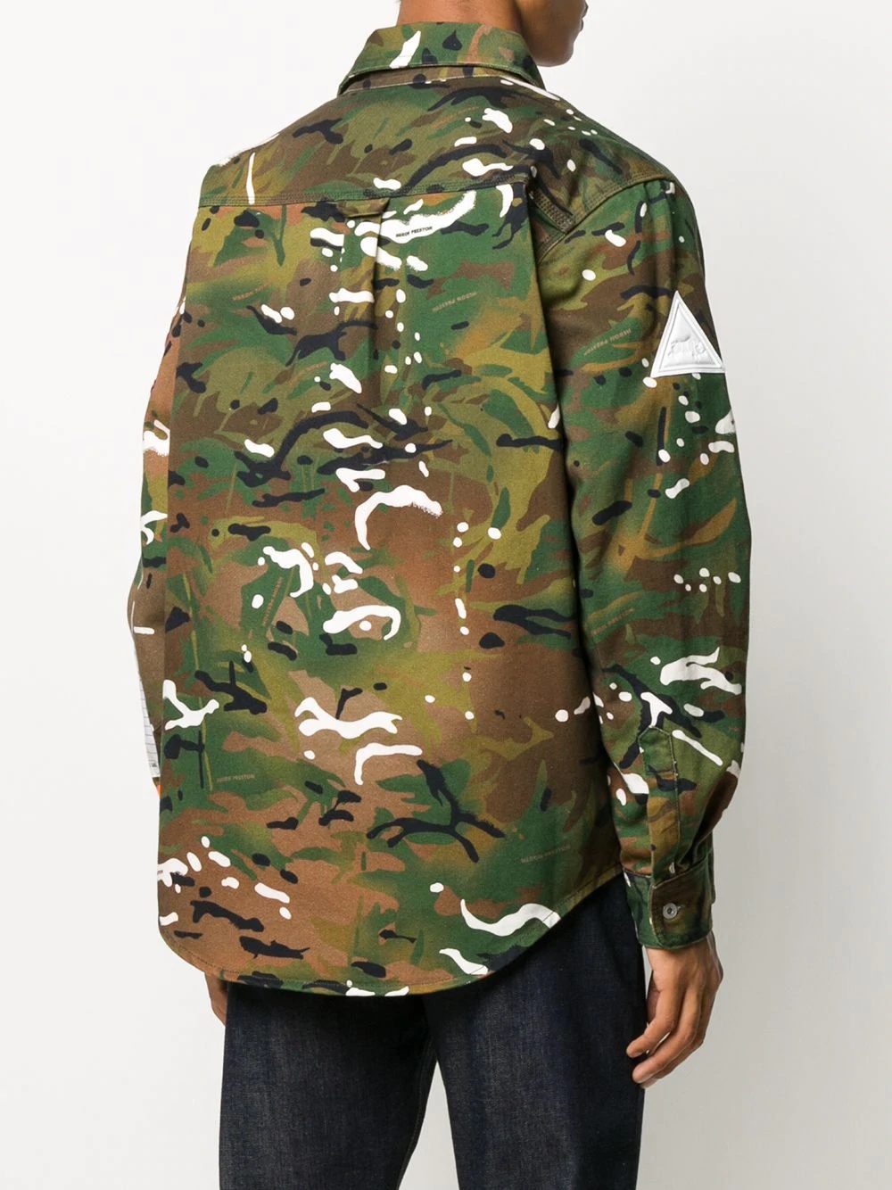 camouflage print jacket - 4