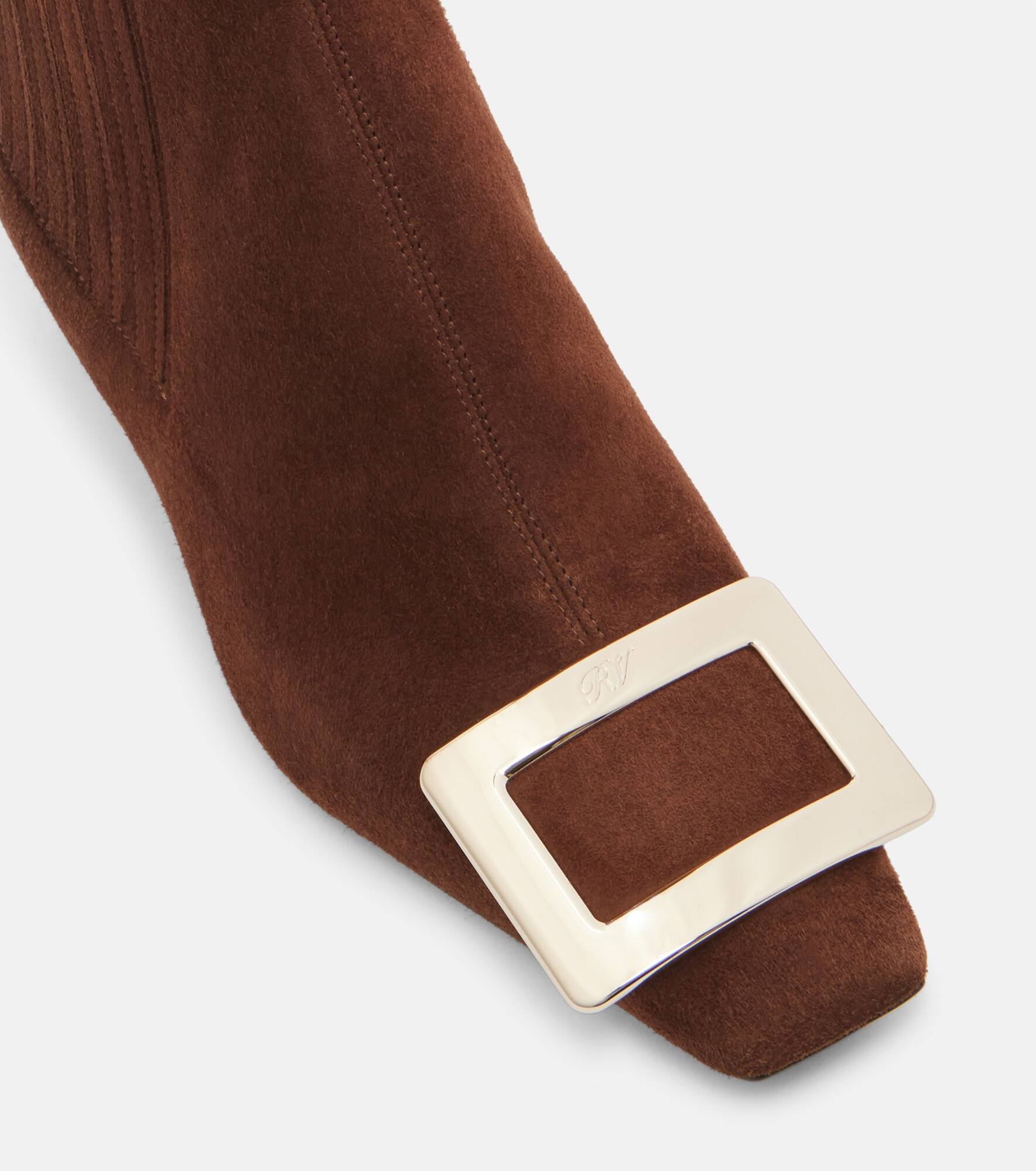 Belle Vivier 45 suede ankle boots - 5