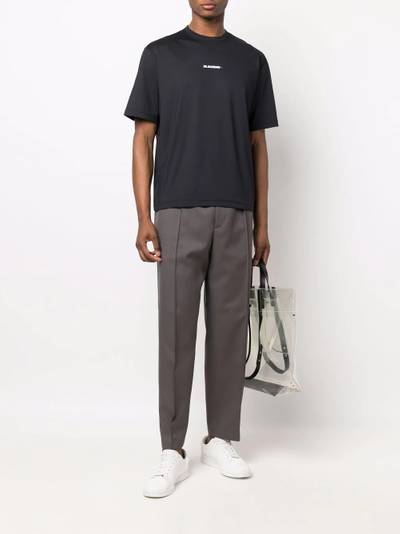 Jil Sander logo-print T-shirt outlook