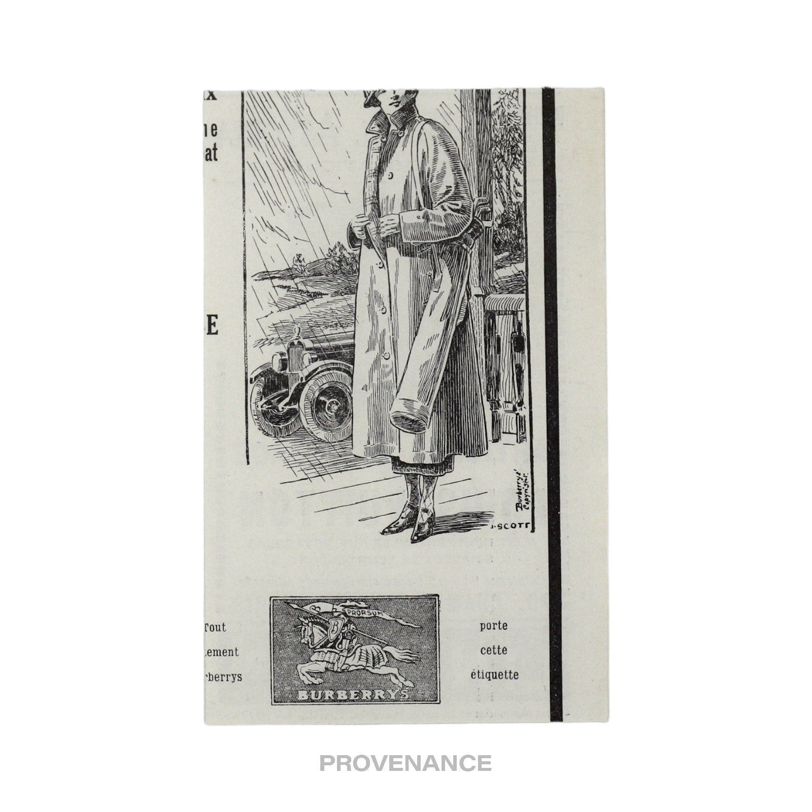 Louis Vuitton Antique Vintage Newsprint Ad - TRAVEL GOODS - 4