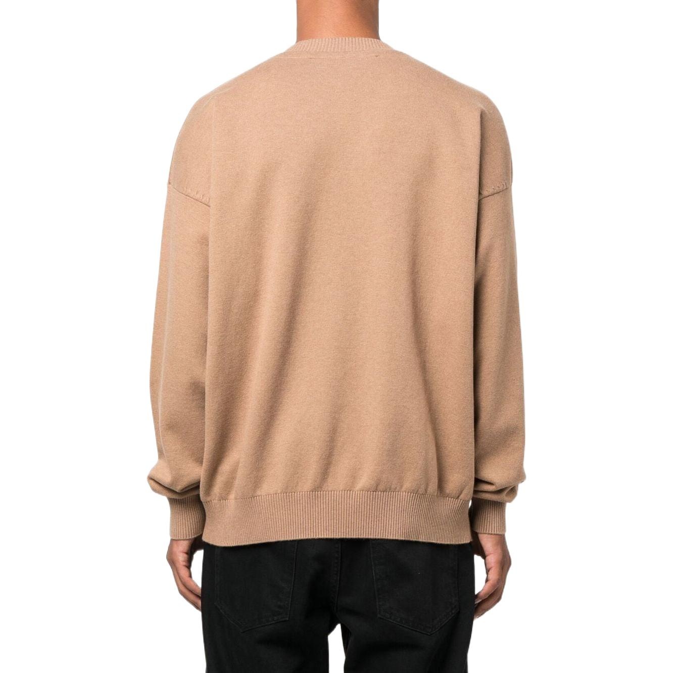 Off-White Logo-Embroidered Knitted Jumper OMHE138F22KNI0016262 - 3