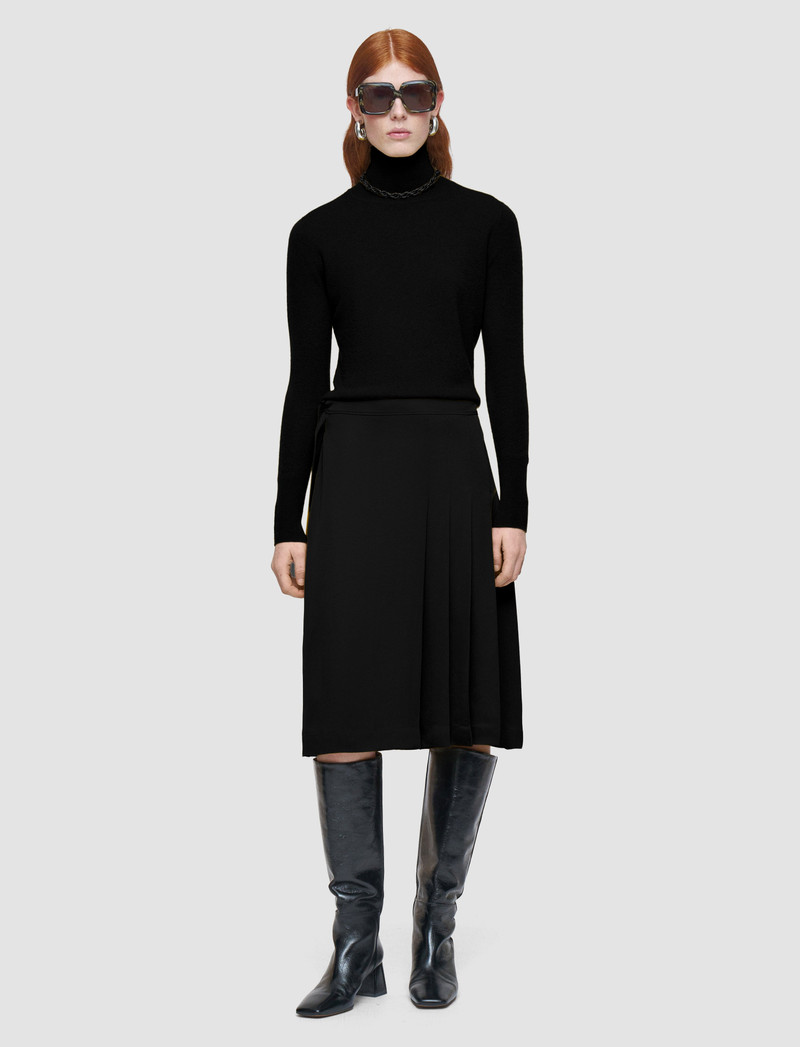 JOSEPH Jeanne Light Crepe Skirt outlook