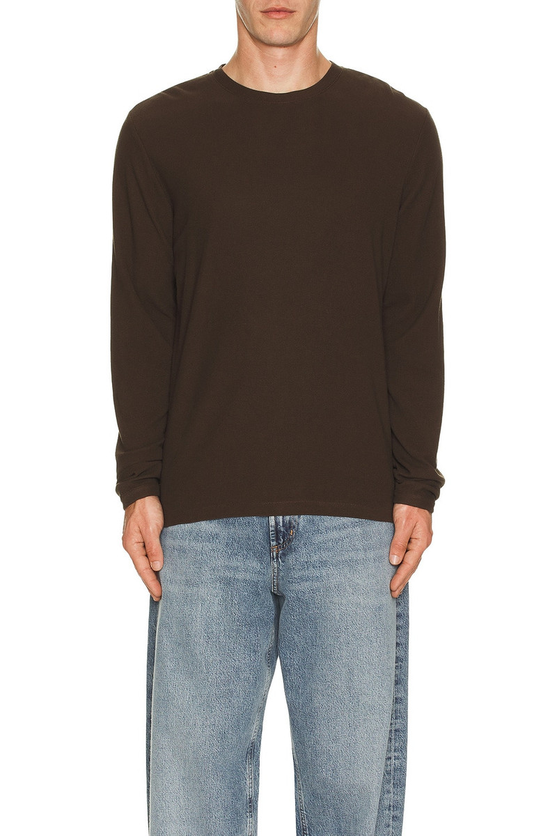 NN07 Clive Waffle Knit Tee outlook