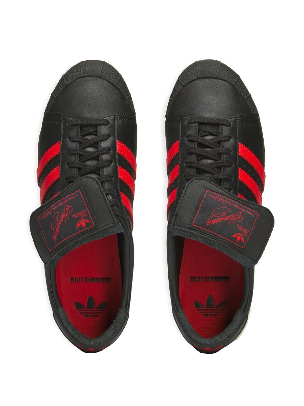 x Willy Chavarria Jabbar Low "Black/Red" sneakers - 2