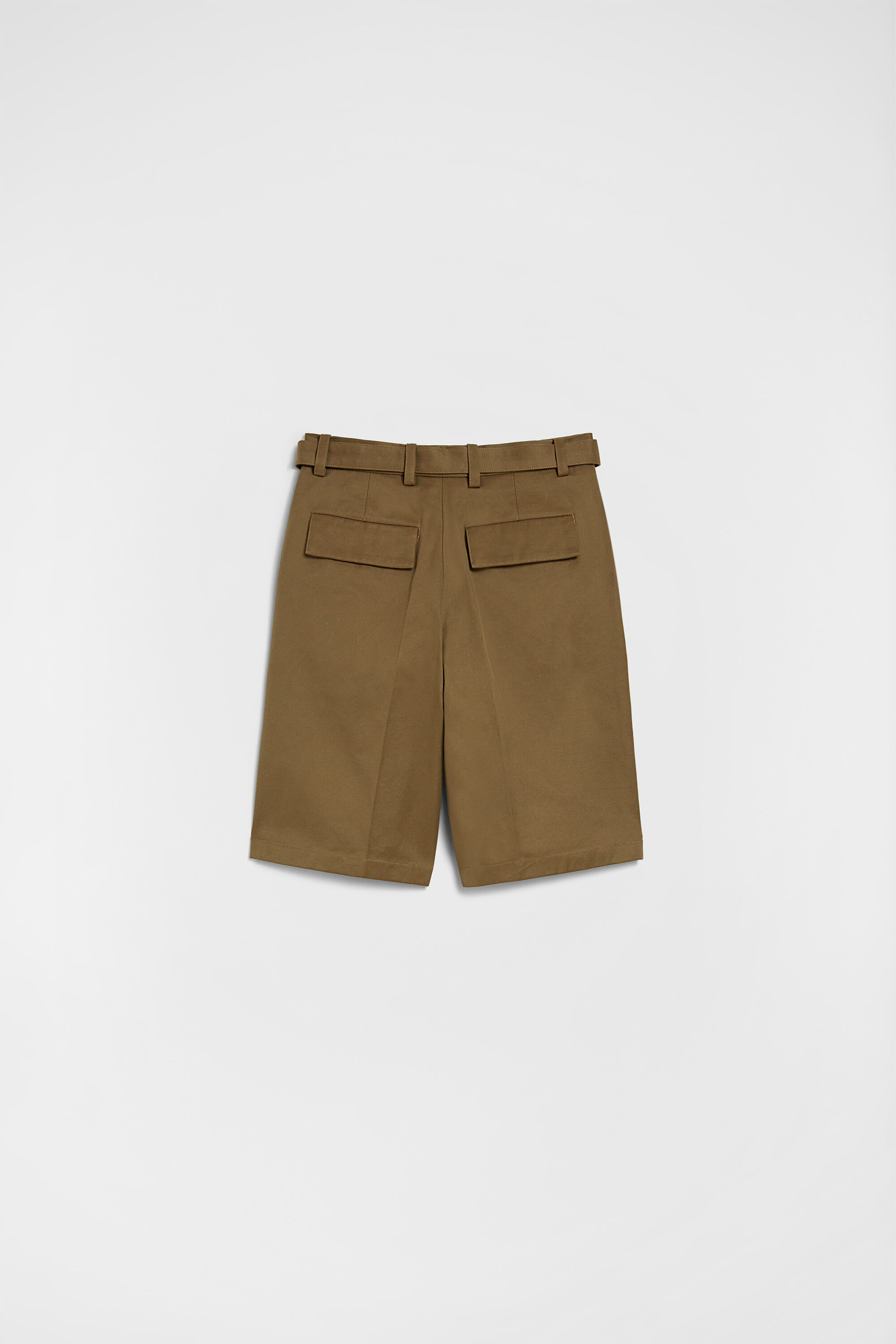 Cotton Belted Shorts - 6