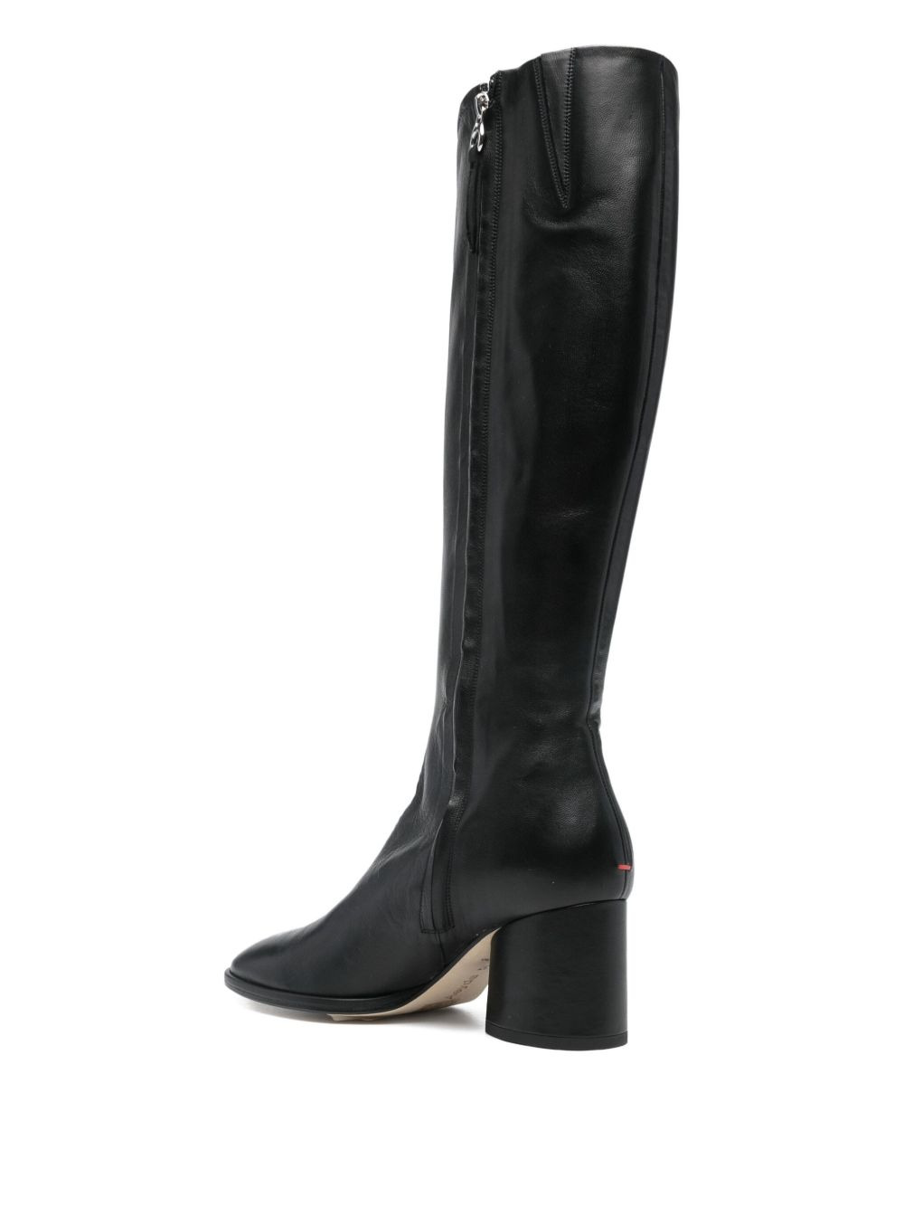 Ariana nappa-leather block-heel boots - 3