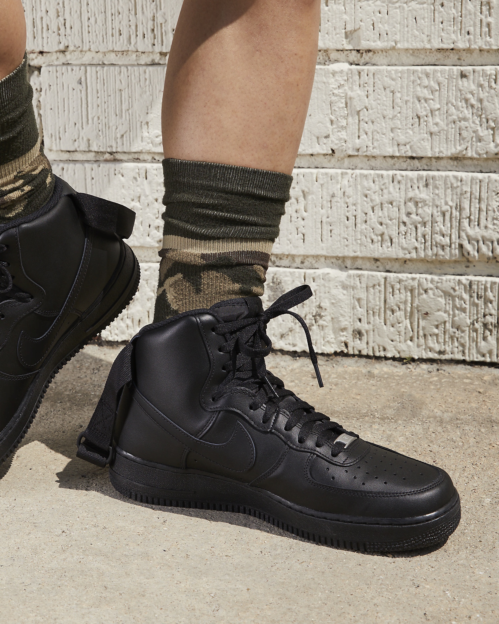 Nike air force 1 shops high black outfit