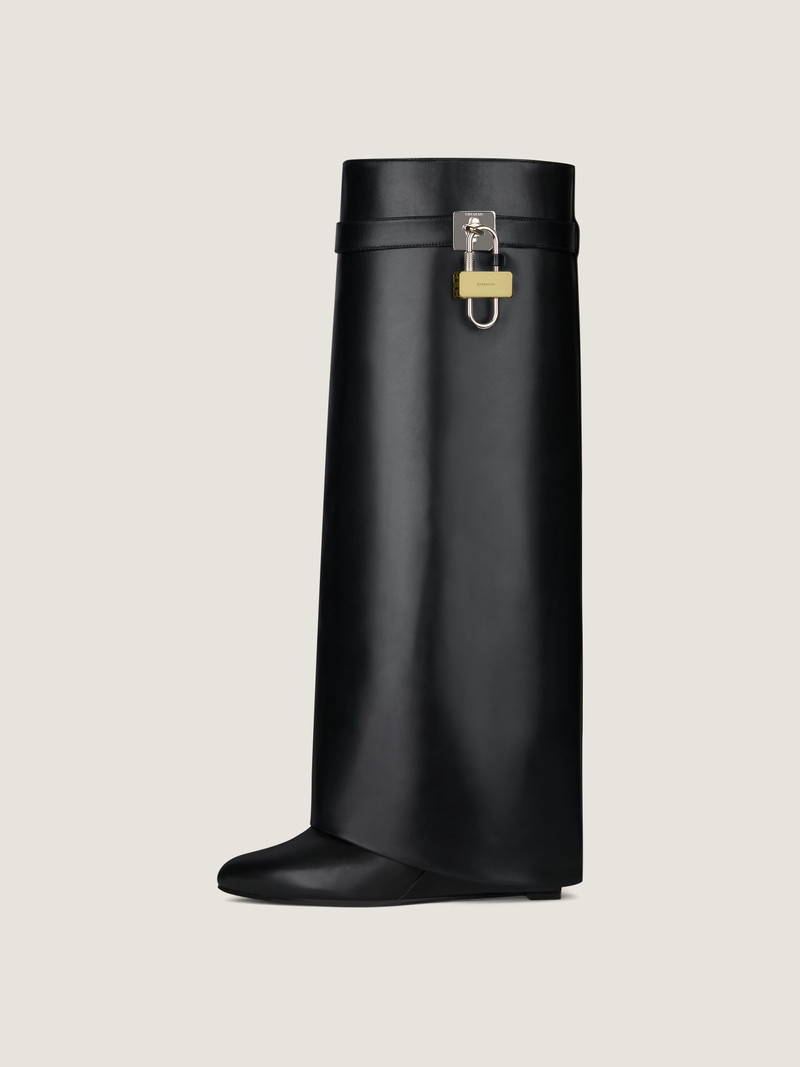 SHARK LOCK BOOTS IN LEATHER 2