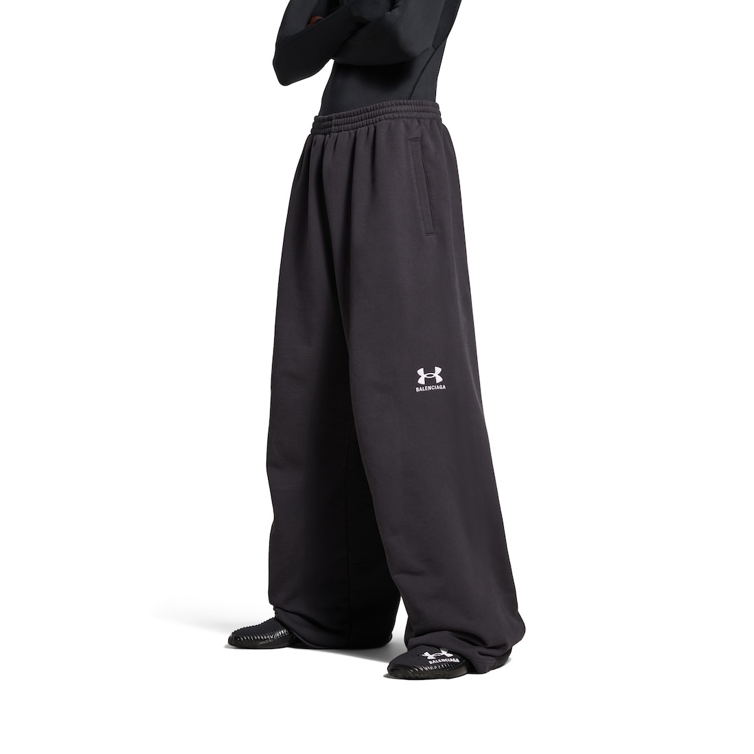 Men's Under Armour® Baggy Sweatpants in Black/white - 5