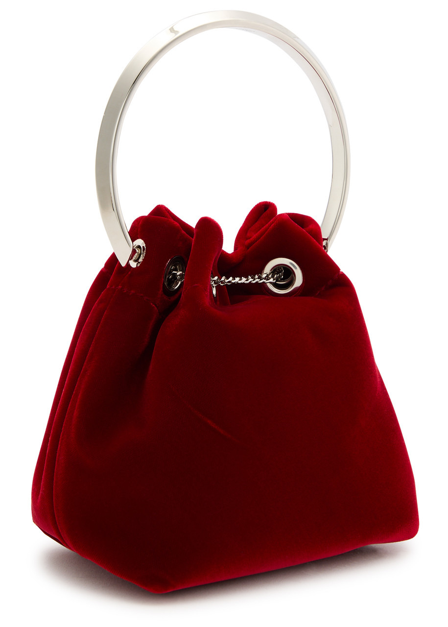 Jimmy Choo Bon Bon Velvet Bucket bag - 2