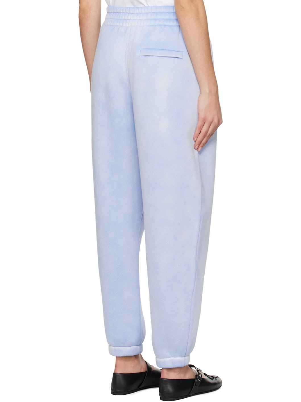 Blue Puff Logo Sweatpants - 3