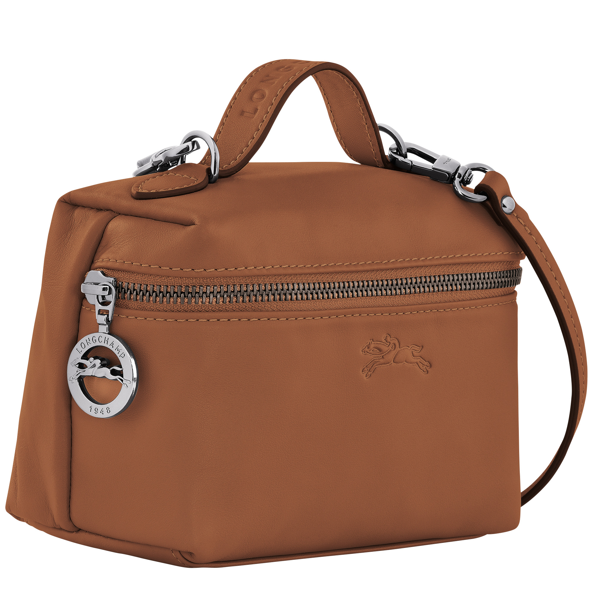Le Pliage Xtra XS Vanity Cognac - Leather - 3