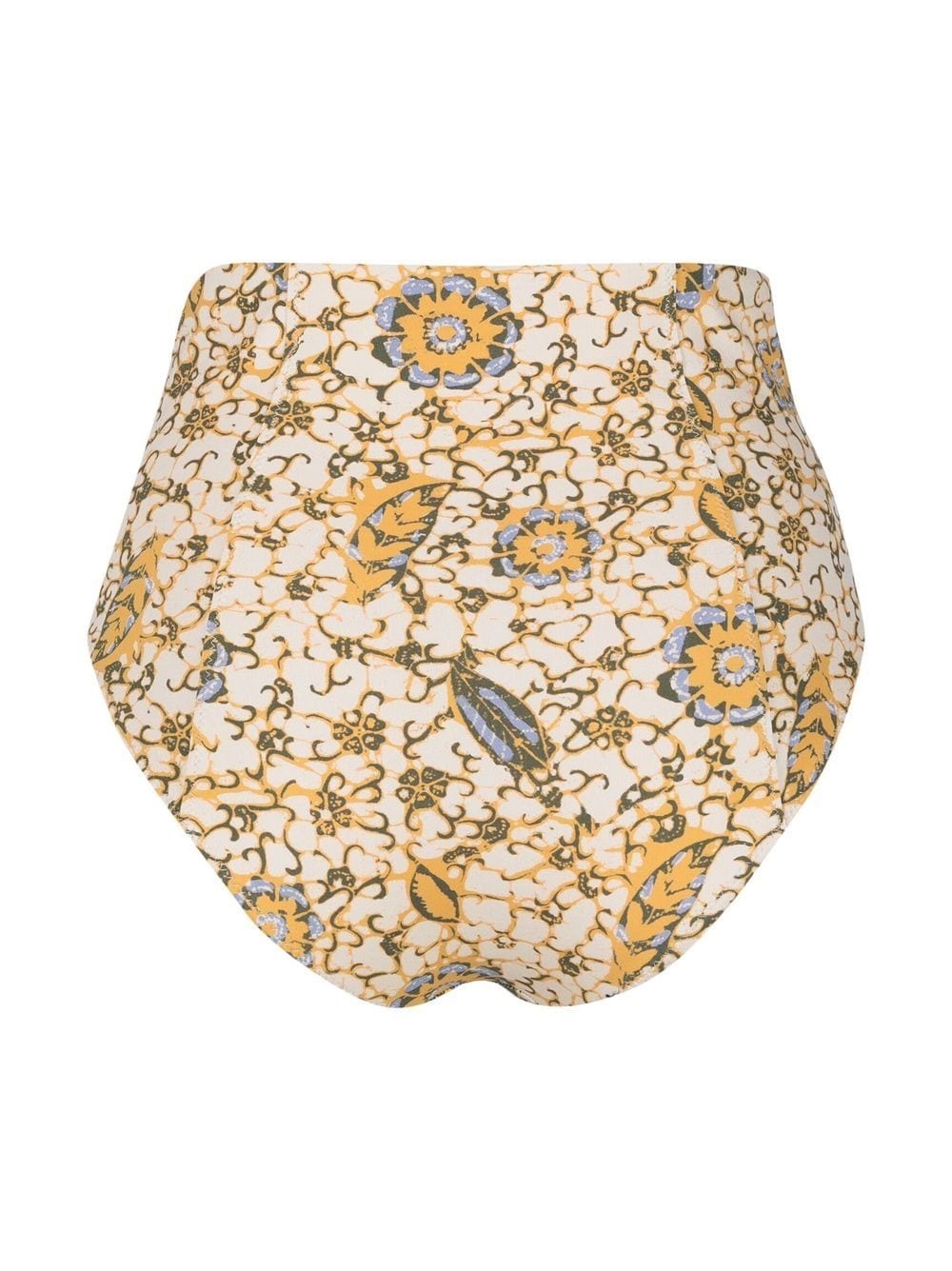 Zahara citrus-print bikini bottoms - 2
