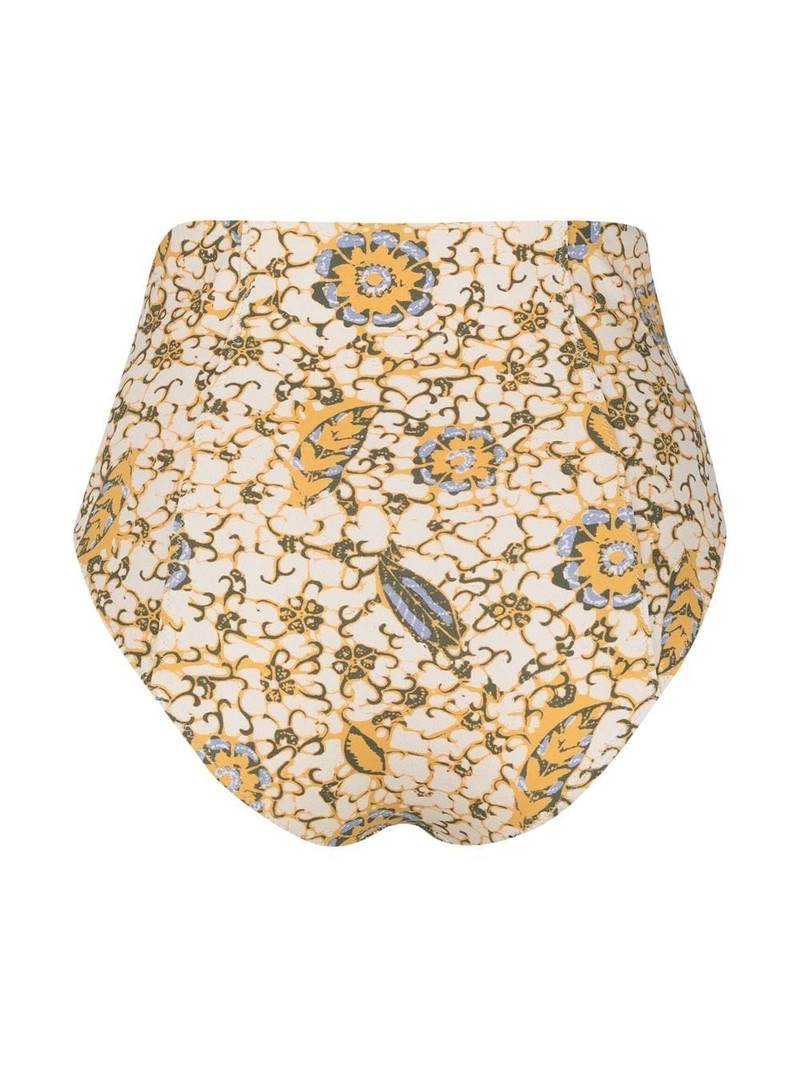 ULLA JOHNSON Zahara citrus-print bikini bottoms outlook