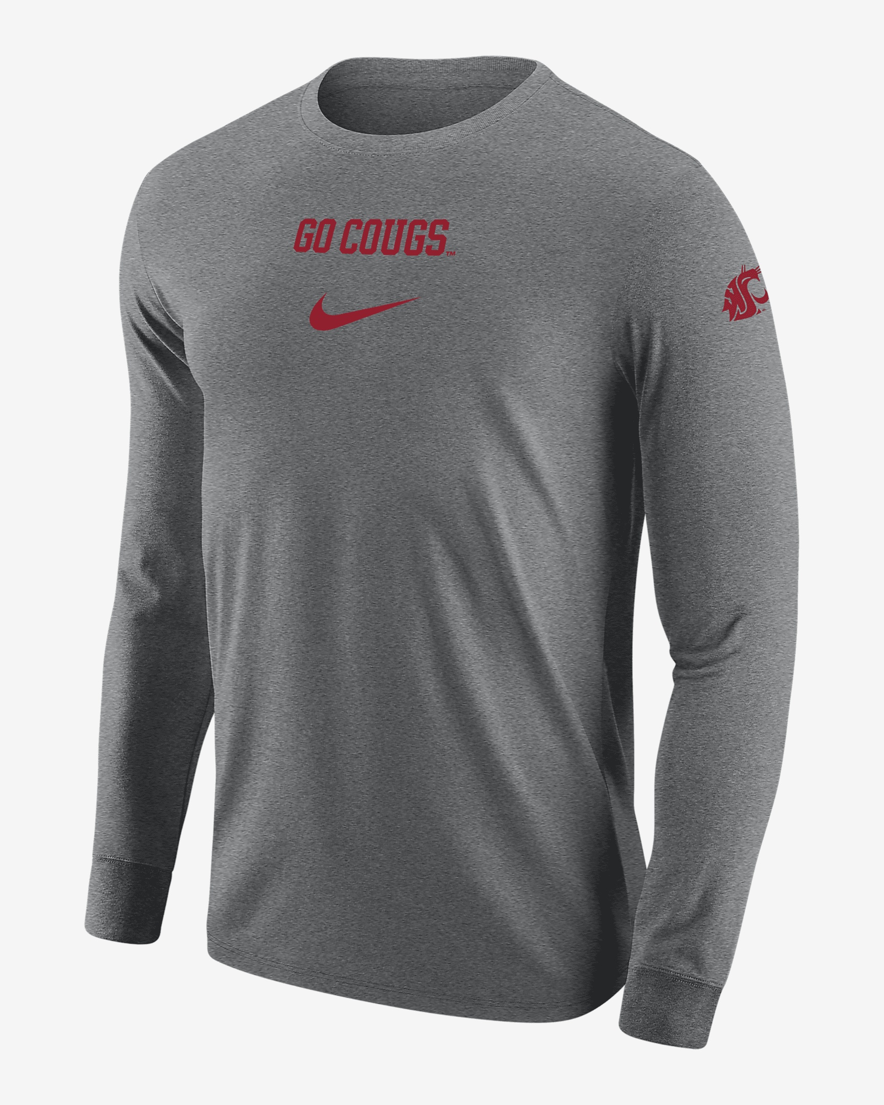 Washington State Nike Men's College Long-Sleeve T-Shirt - 1