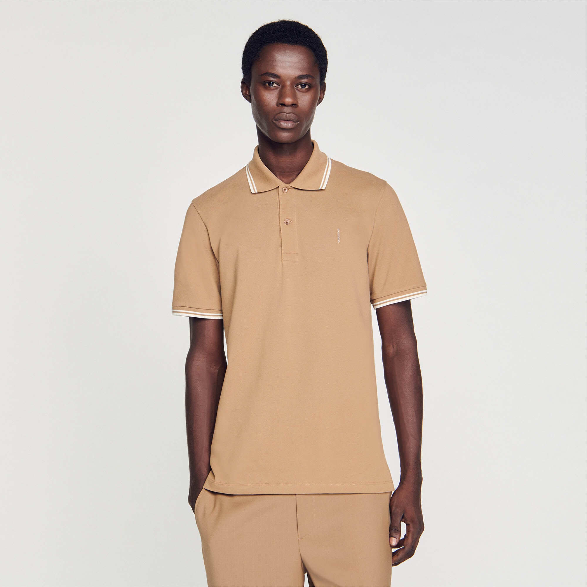 COTTON PIQUÉ POLO SHIRT - 5