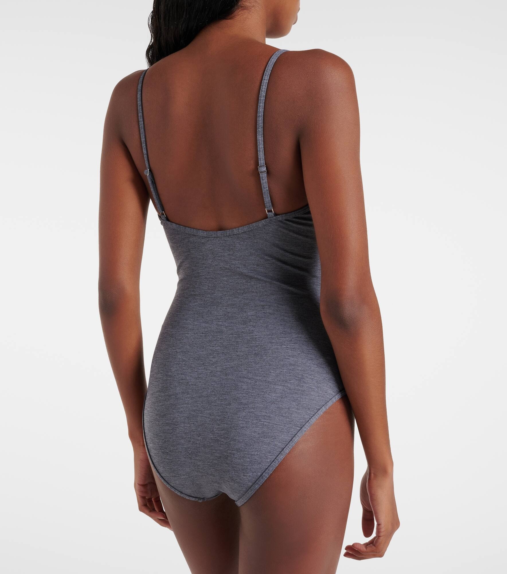 Square-neck swimsuit - 3