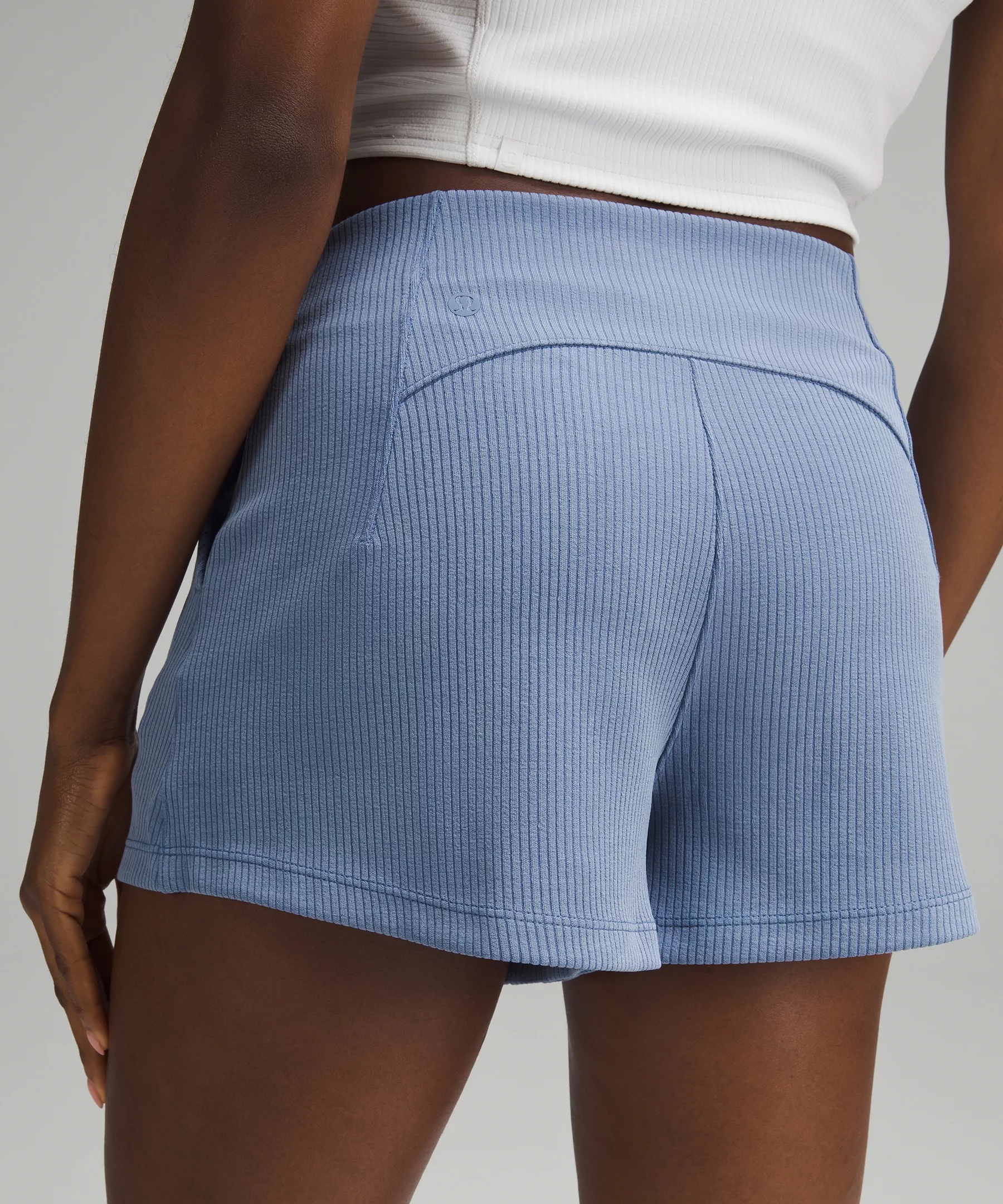 Ribbed Softstreme High-Rise Short 2" - 5