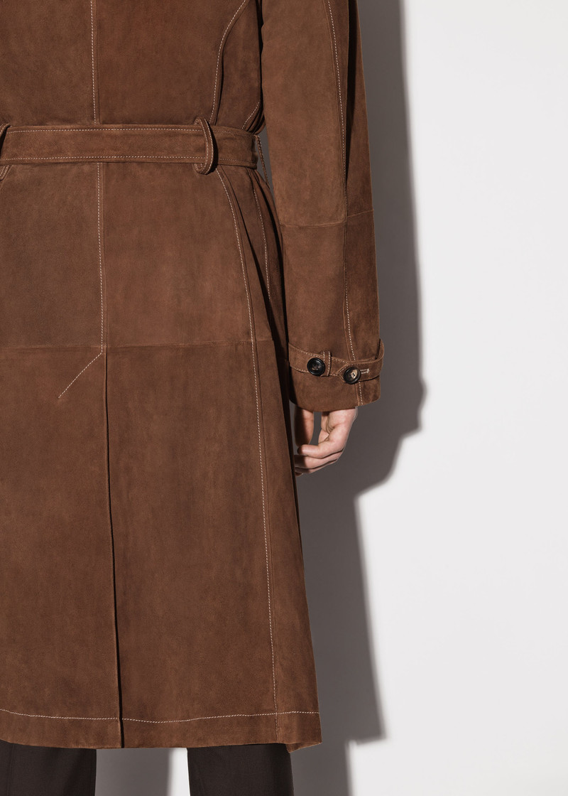 AMIRI SUEDE TRENCH COAT 8