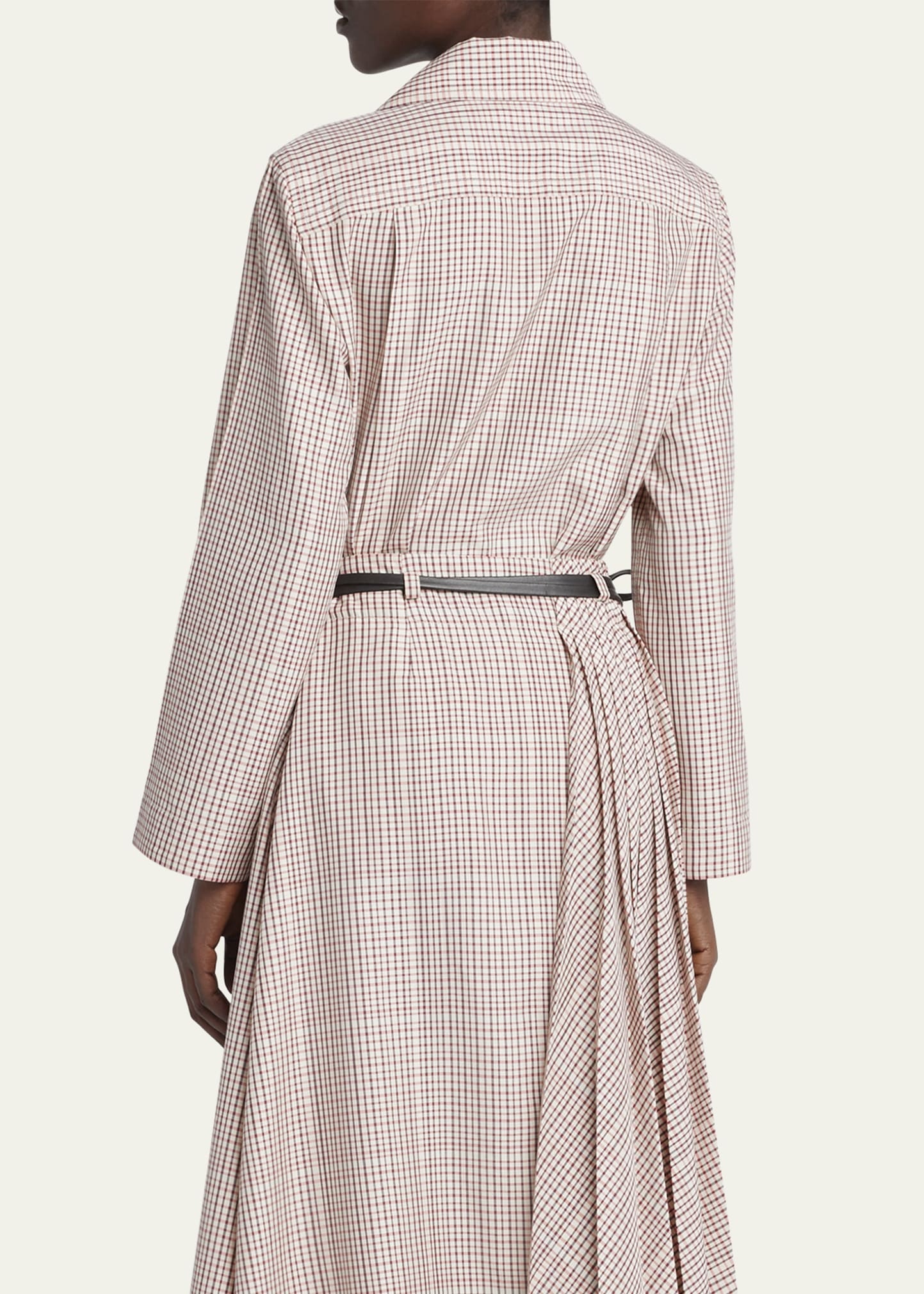 Check Long-Sleeve Button-Down Shirt - 3