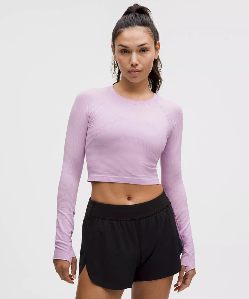 Swiftly Tech Cropped Long-Sleeve Shirt 2.0 1