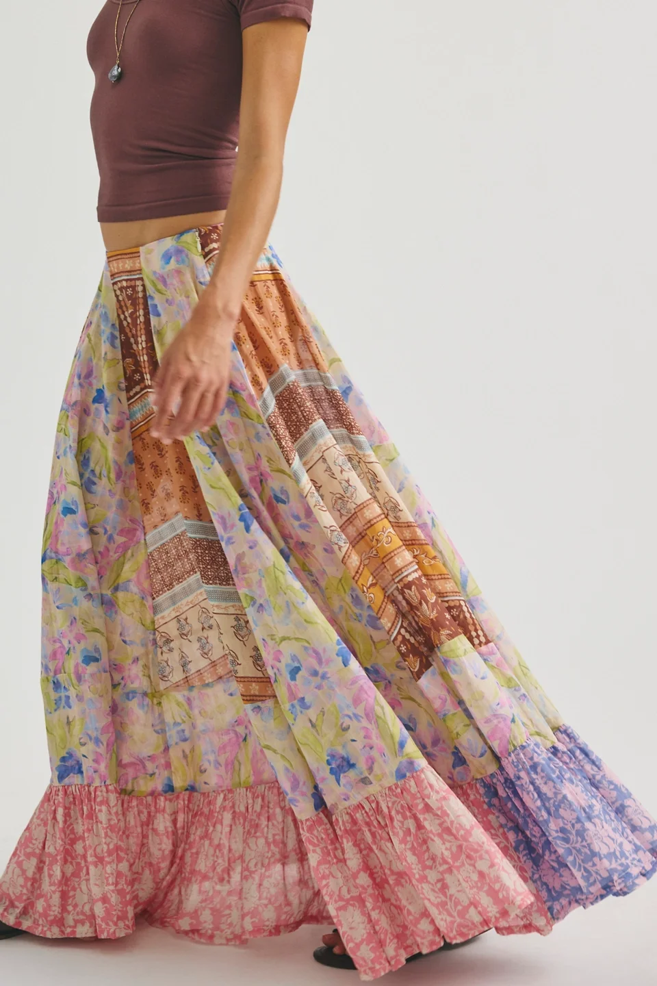 Santa Eulalia Printed Maxi Skirt - 1