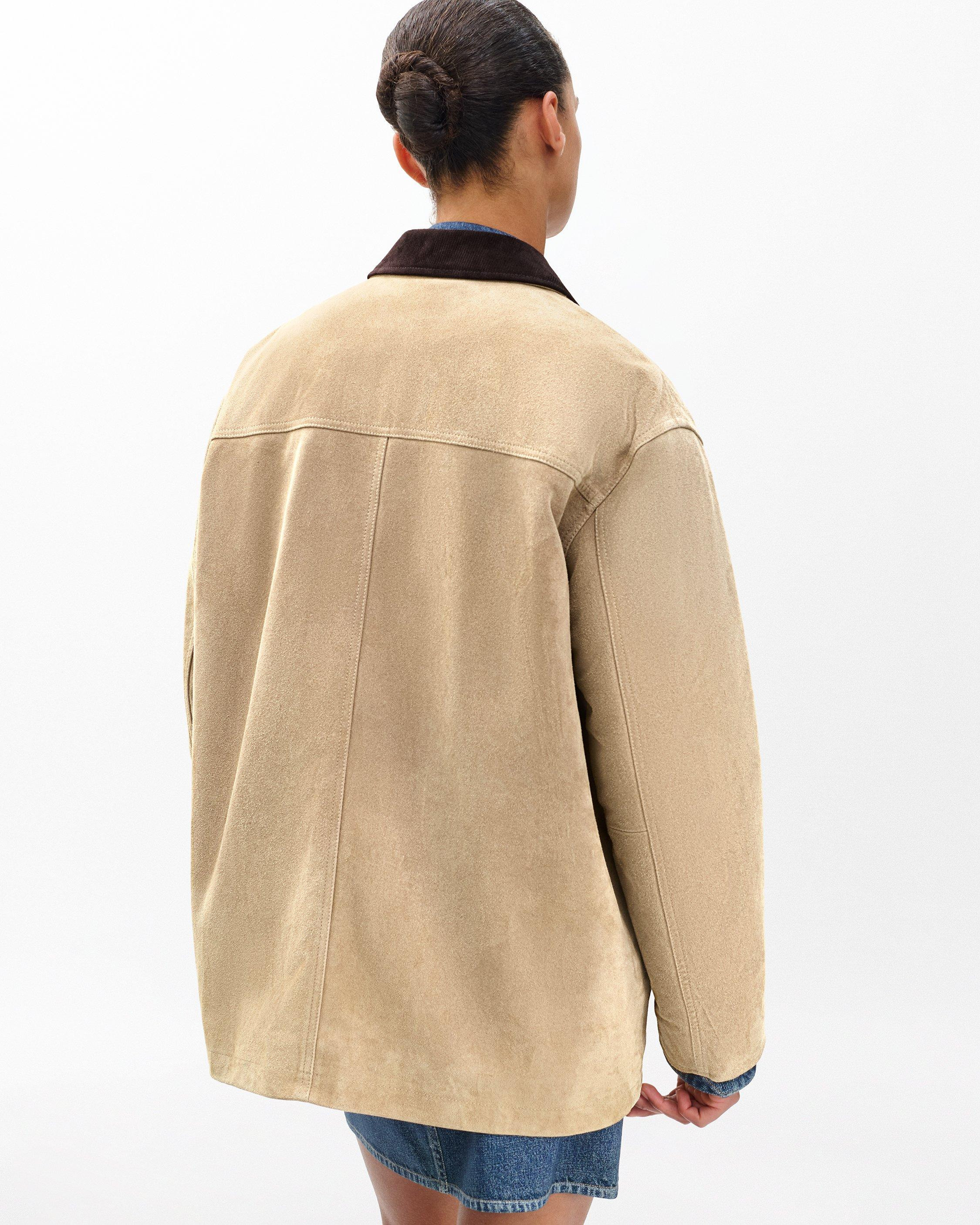 Cassidy Calf Suede Jacket - 6