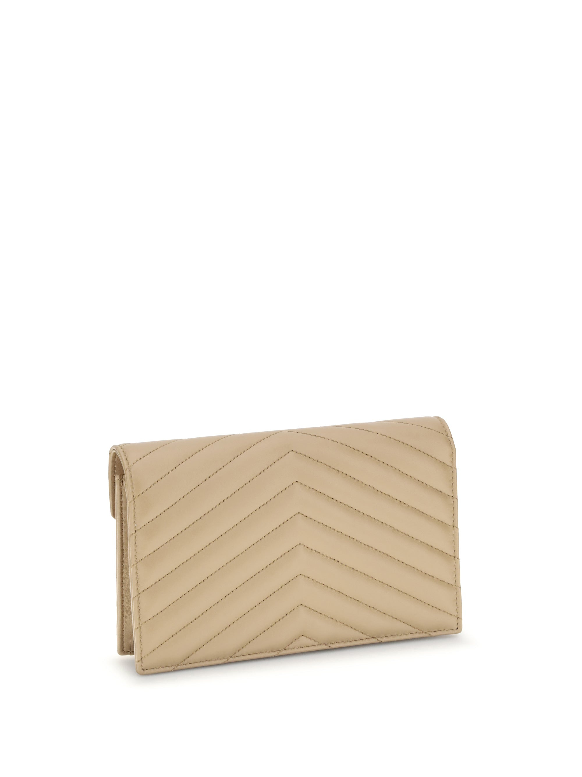 Saint Laurent Women Wallet With Shoulder Strap - 3