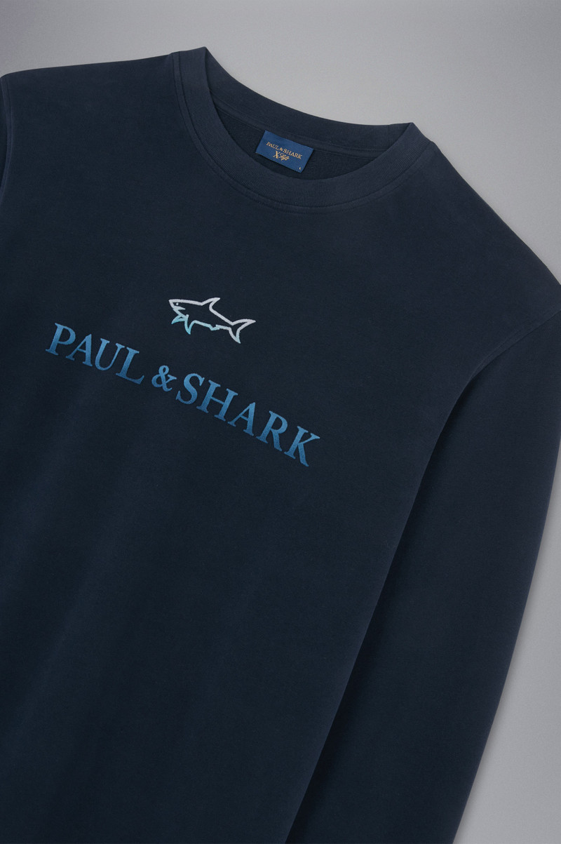 COTTON SWEATSHIRT WITH PRINTED 5
