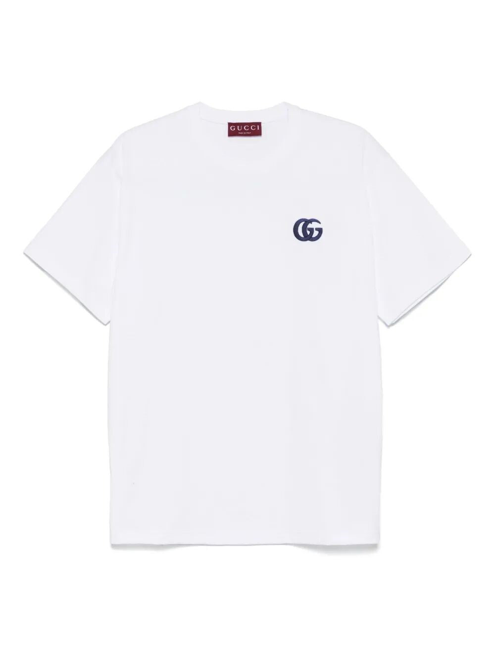 Gucci Men Short Sleeve Cotton Jersey T-Shirt - 1