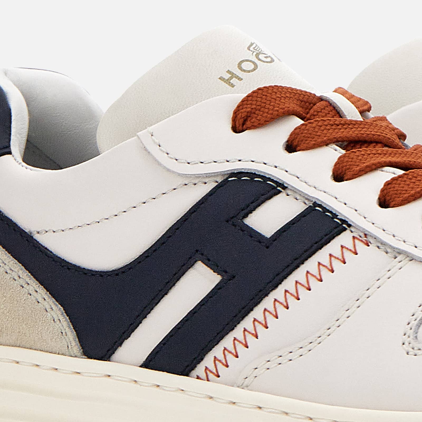 Sneakers Hogan H630 White Blue Orange - 6