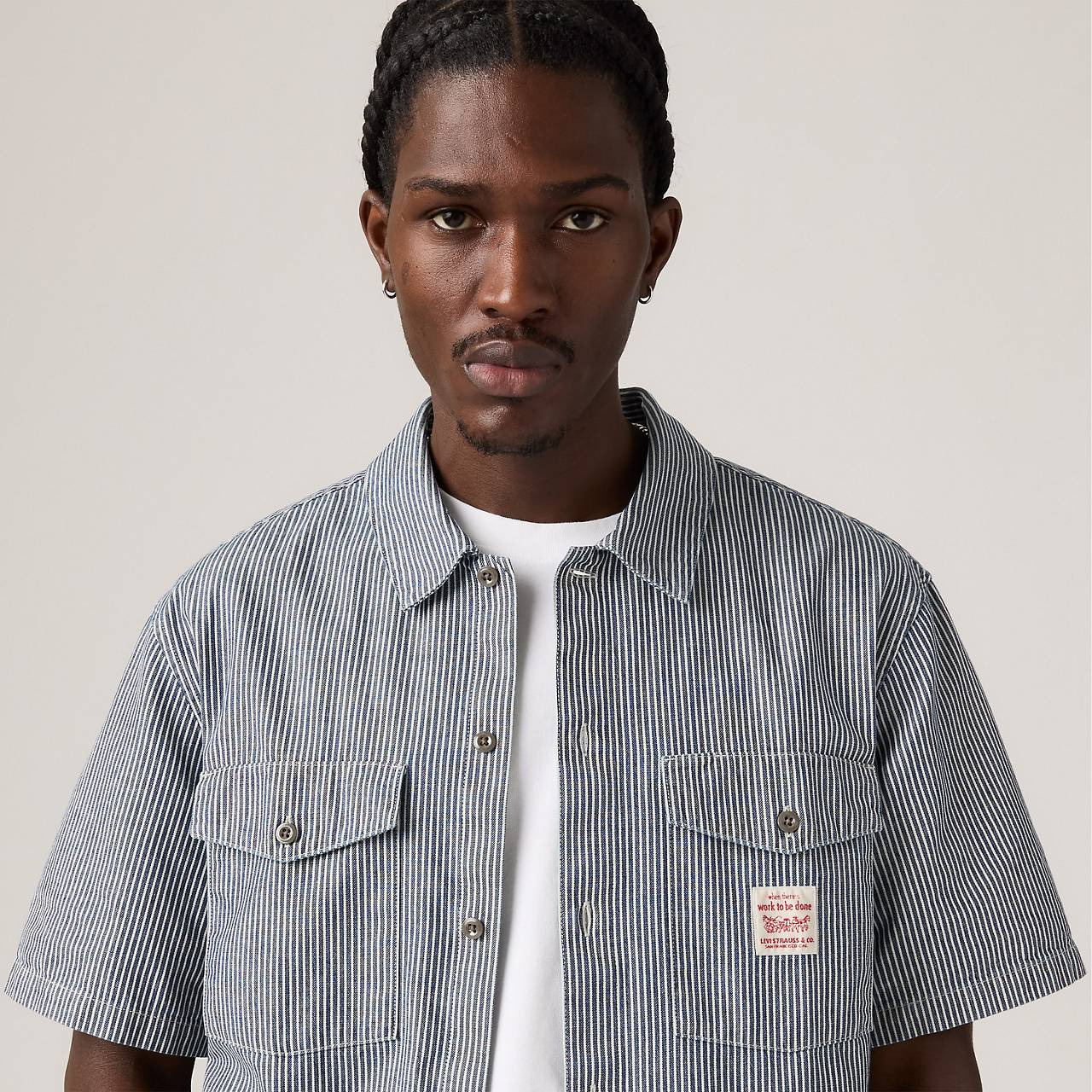 SHORT-SLEEVE WORKER SHIRT - 5
