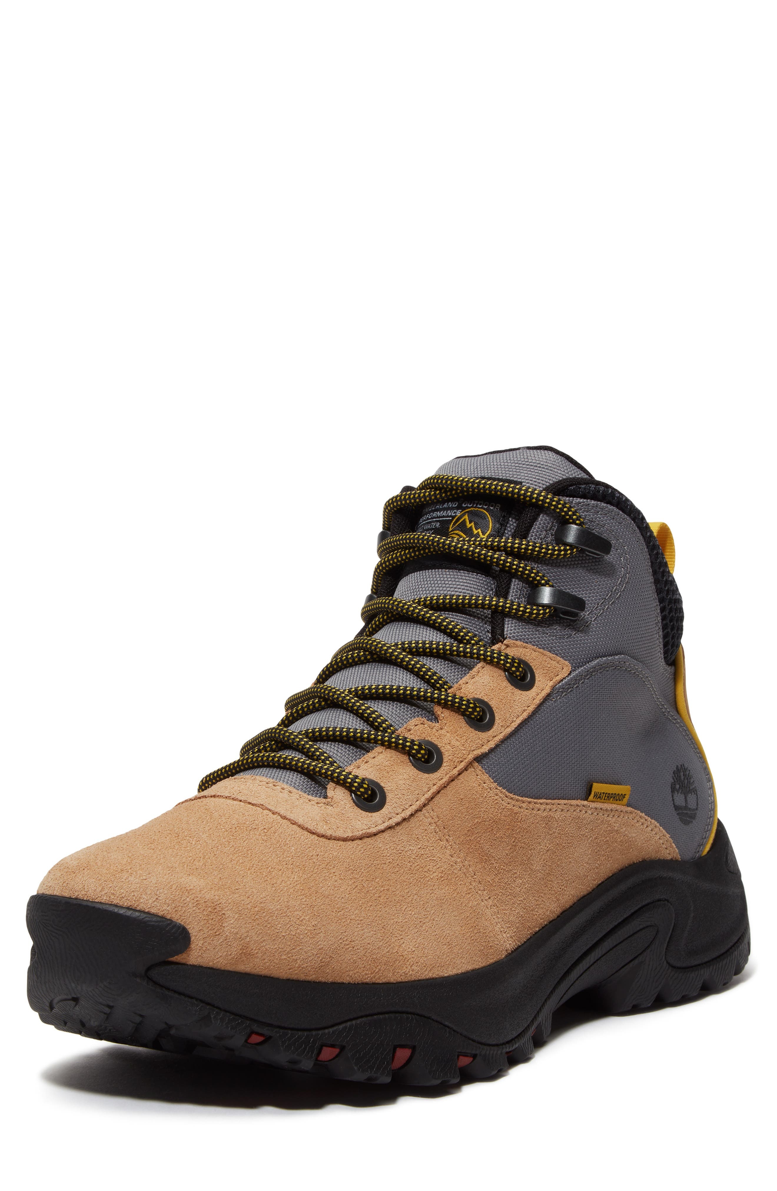 Timberland Mt. Maddsen Waterproof Hiking Boot in Medium Beige Suede at Nordstrom - 6
